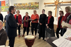Gottesdienst mit dem Wohnzimmerchor im BGZ