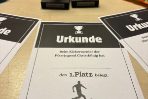 Kickerturnier Pfarrjugend 2026