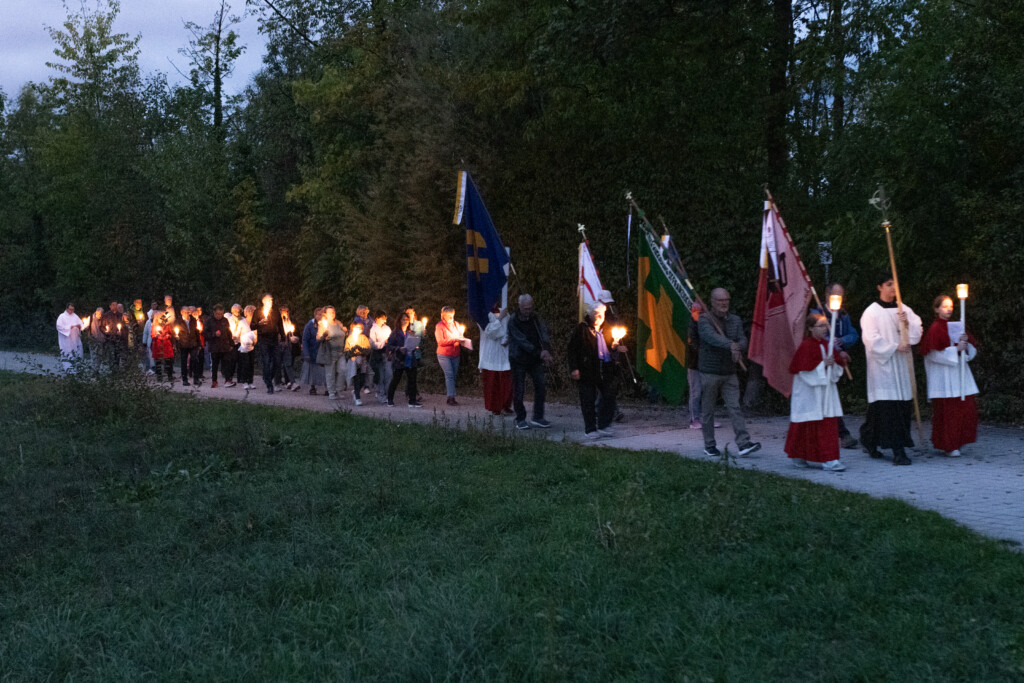 Franziskuswoche Lichterprozession